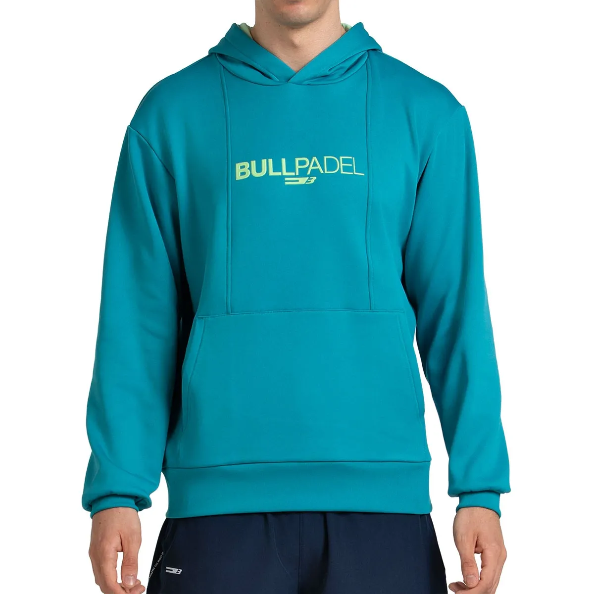 Sudadera Bullpadel Acube Talla L, Blue aqua