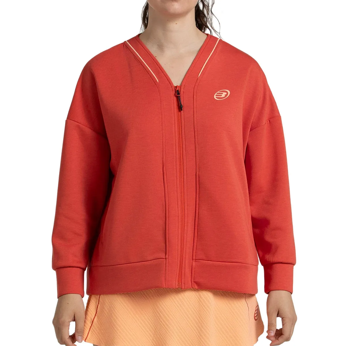 Sudadera Bullpadel Acena Mujer Talla XXL, Orange