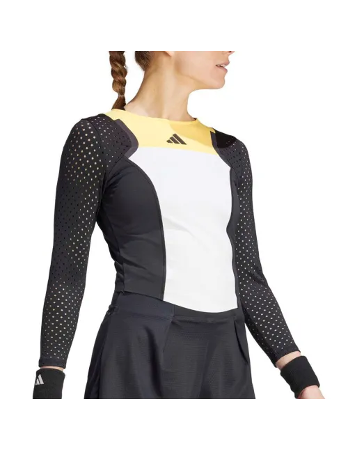 Maglietta Adidas Pro Da Donna Con Manica A 3/4 |Padel offers