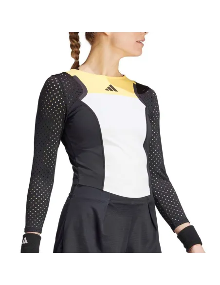 Camiseta Adidas Manga 3/4 Pro Mujer | Ofertas de pádel