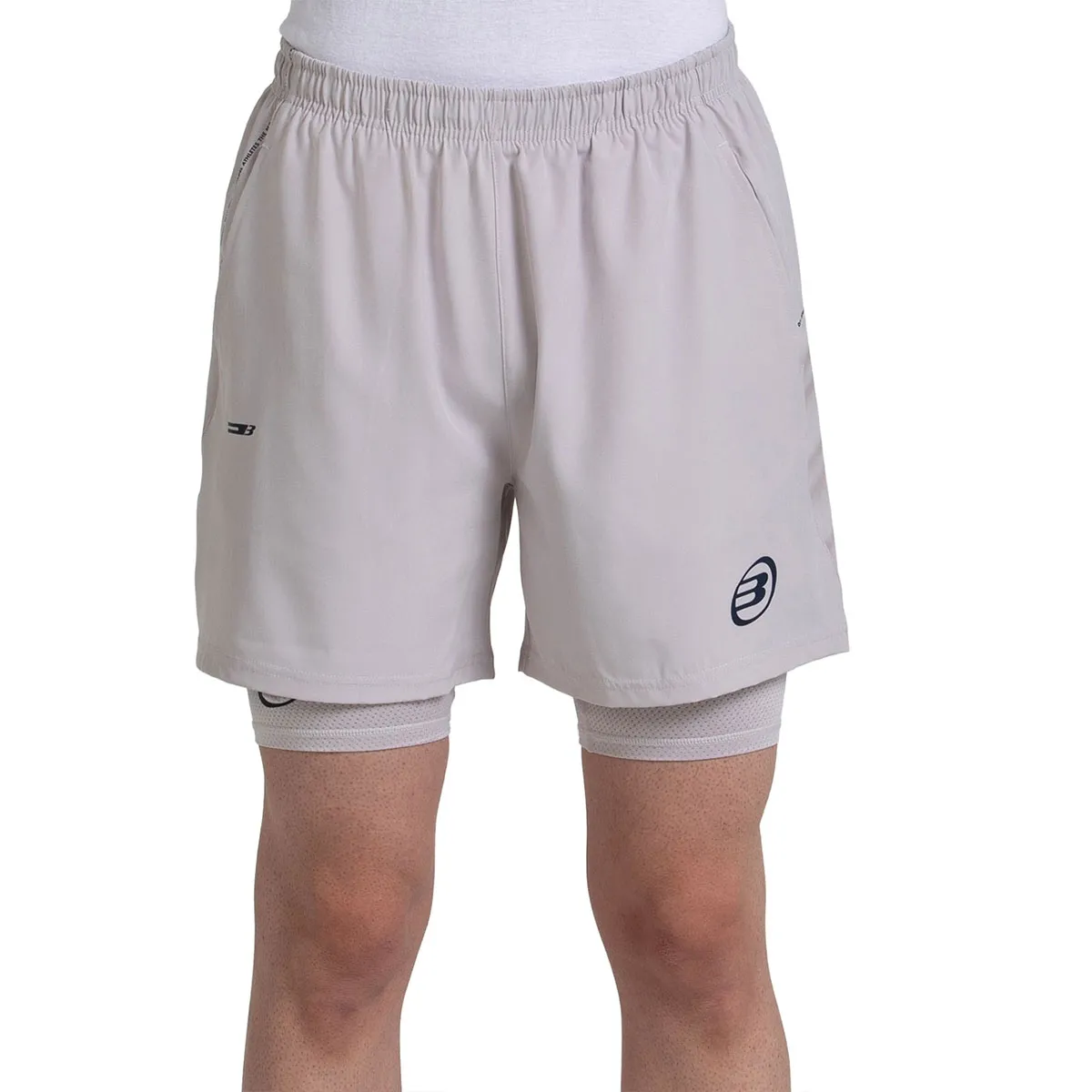 Short Bullpadel Mansil Talla XL, Beige