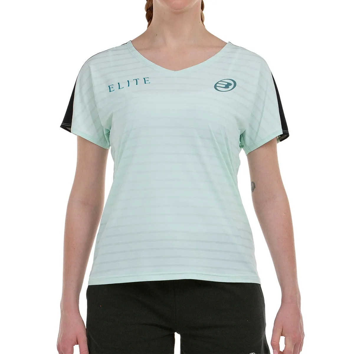 Camiseta Bullpadel Gemma 25v Mujer Talla L, Light green