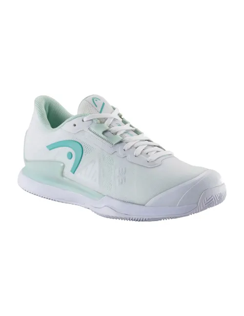 WOMEN’S WHITE AND BLUE Head Sprint Pro 3.5 Clay 274173 | Ofertas de padel
