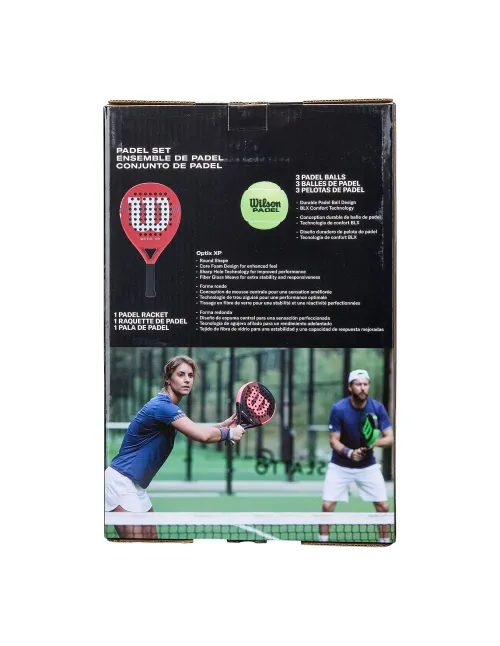 Pack Wilson Optix Padel Kit | Ofertas De Padel