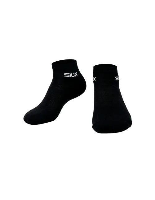 Pack 3 Calcetines Siux Basic 26 Caña Corta Negro | Ofertas de pádel