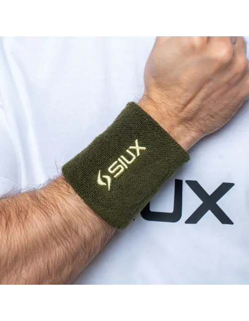 Pack 2 Polsini Corti Siux Groove Verde |Padel offers