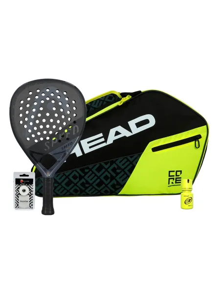 Pack Head Speed Pro X Paletero Core Padel Yellow | Ofertas de pádel