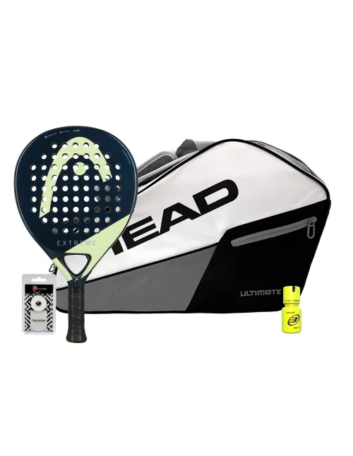Pack Head Evo Extreme Paletero Core Padel Ultimate White | Ofertas de pádel