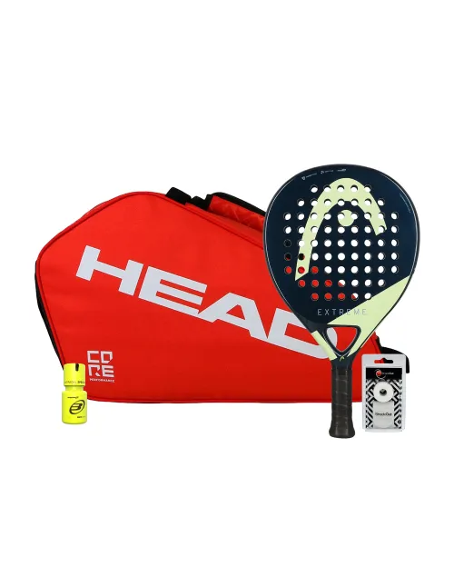 Pack Head Evo Extreme Saco Core Padel Combi Red | Ofertas de padel
