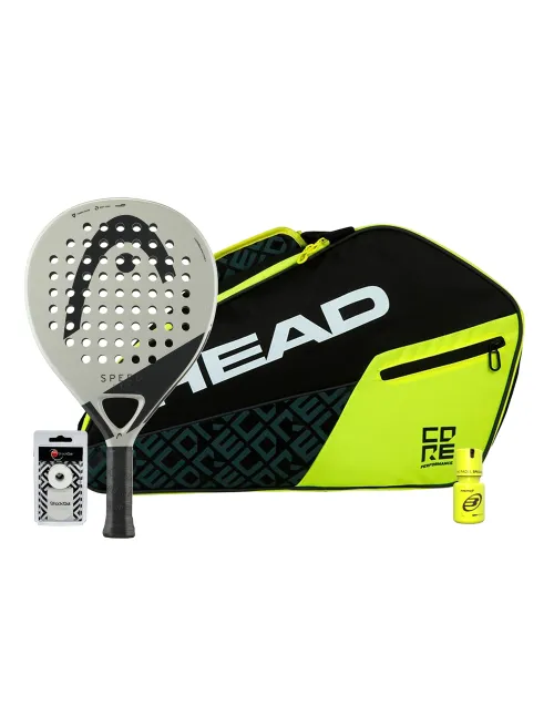 Pack Head Evo Speed Saco Core Padel Combi Yellow | Ofertas de padel