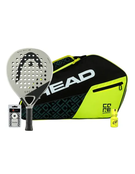 Pack Head Evo Speed Padelbag Core Padel Combi Yellow | Ofertas de padel