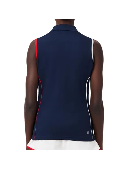 Polo Sans Manches Lacoste French Team Collection Femme | Ofertas De Padel