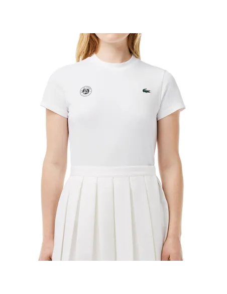 T-Shirt Lacoste Roland Garros Collection Donna |Padel offers