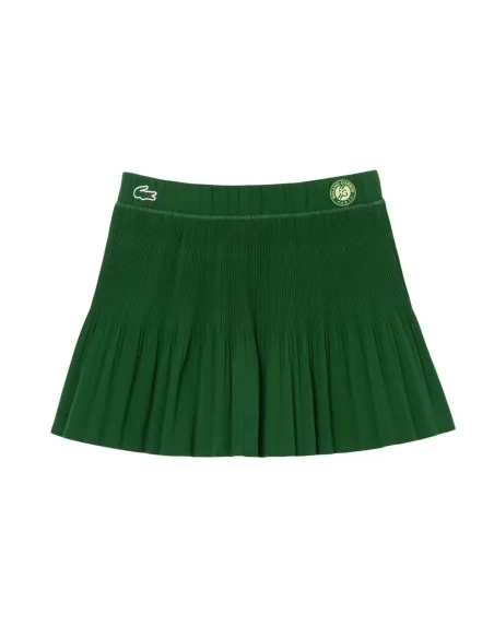 Saia Lacoste Roland Garros Mulher | Ofertas de padel