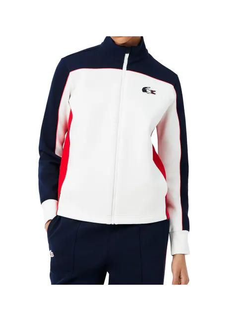 Jacke Lacoste French Team Damen | Ofertas De Padel