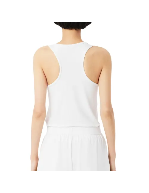 Camiseta Alcinhas Lacoste Essentials Mulher | Ofertas de padel