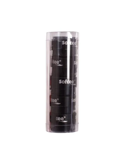 Confezione Da 5 Overgrip Lisci Softee Tech Nero |Padel offers