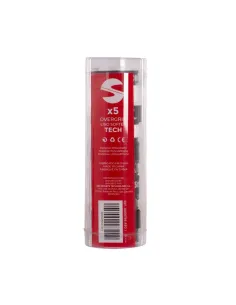 Pack De 5 Surgrips Lisses Softee Tech Noir | Ofertas De Padel 2