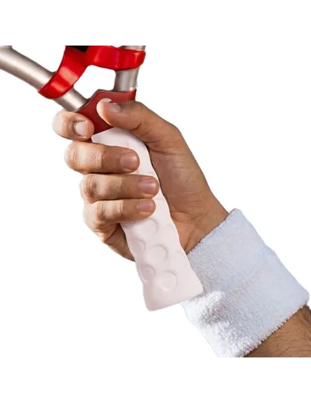 Grip Padel Softee Circle Pro White | Ofertas de padel