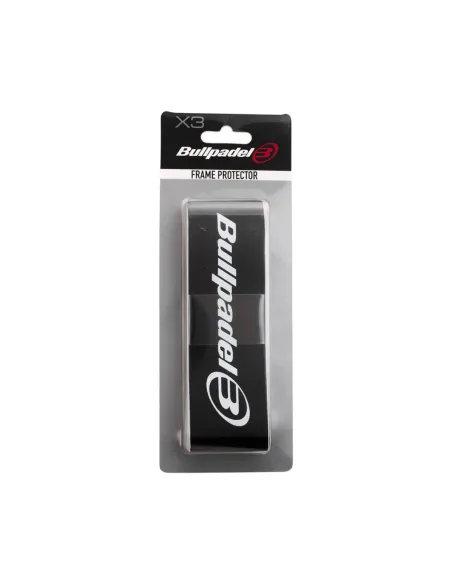 Caixa com 12 blisters de 3 protetores Bullpadel Fram Pro Preto | Ofertas de padel