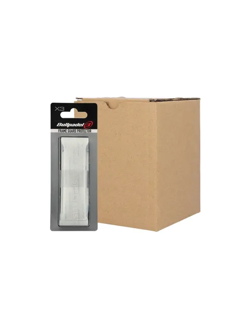 Caixa com 12 blisters de 3 protetores Bullpadel Fram Guard transparentes | Ofertas de padel