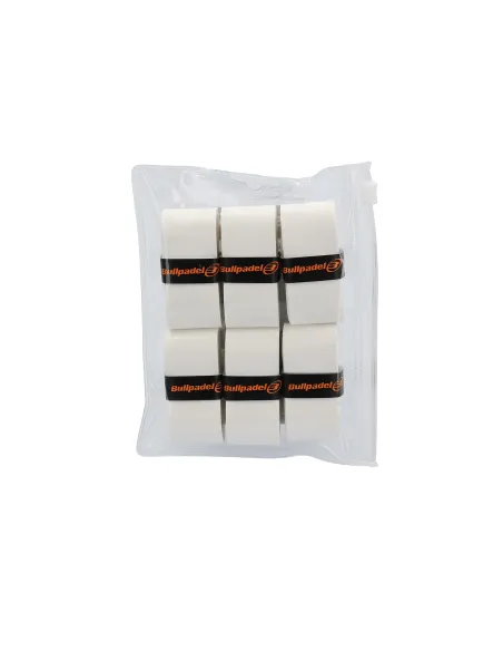 Overgrips Blister 6 Uds. Bullpadel Blanco | Ofertas De Padel 