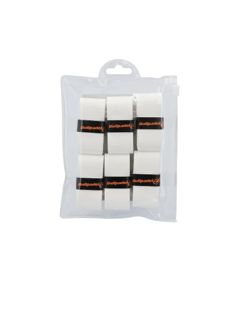 Blister 6 Uds. Overgrips Bullpadel Comfort Hac Blanco | Ofertas de pádel