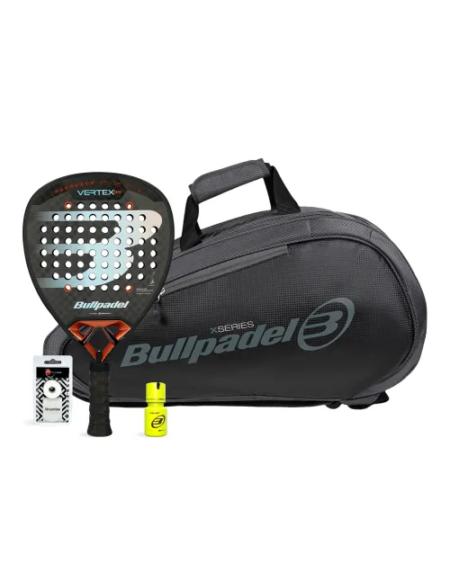 Pack Bullpadel Vertex 04 25 Paletero Avant 2 Dry Grip