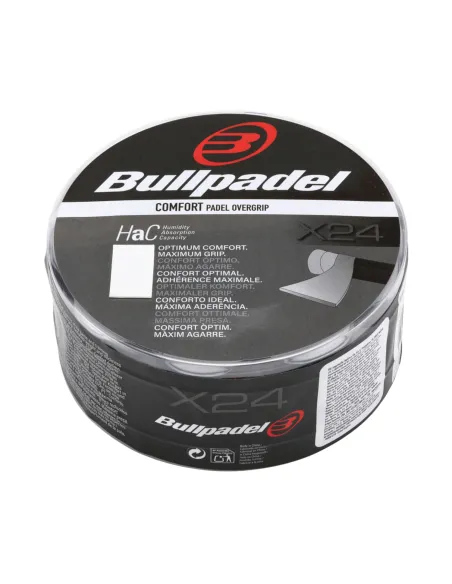 Cubo 24 Uds. Overgrip Bullpadel Gb1605 |Padel offers
