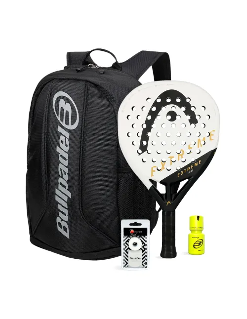 Pack Head Edge Extreme White Mochila Bullpadel Dry Grip | Ofertas de padel