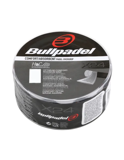 Cubo 24 Pz. Overgrips Bullpadel Gb1615 |Padel offers