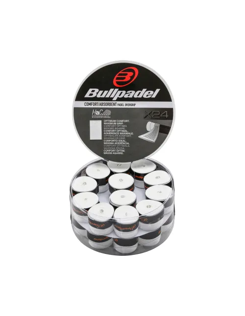Cubo 24 Pz. Overgrips Bullpadel Gb1615 |Padel offers