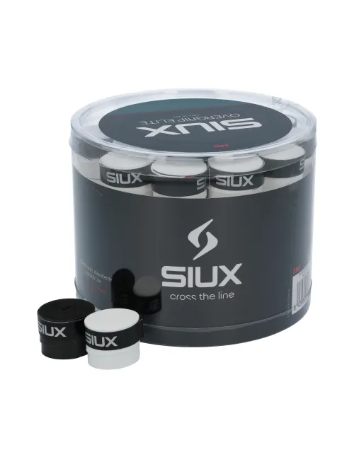 CUBE 60 PCS OVERGRIP Siux Elite B&W | Ofertas de padel