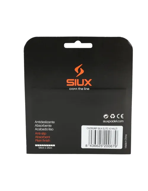 Blister 3 Stk Overgrip Siux Elite Mehrfarbig | Ofertas De Padel