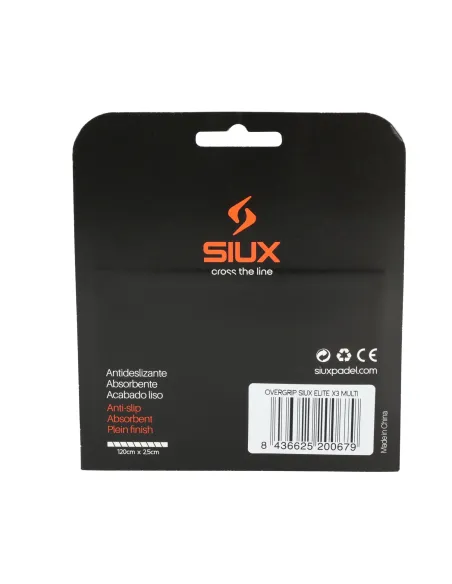 Blister 3 Stk Overgrip Siux Elite Mehrfarbig | Ofertas De Padel