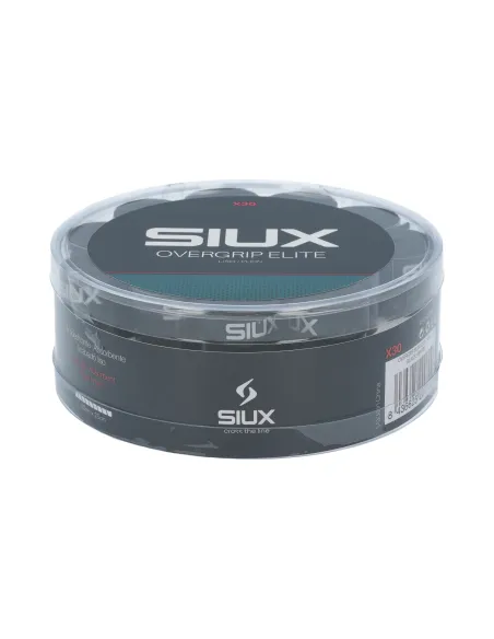 Cubo 30 Uds Overgrip Siux Elite Branco/Preto | Ofertas de padel