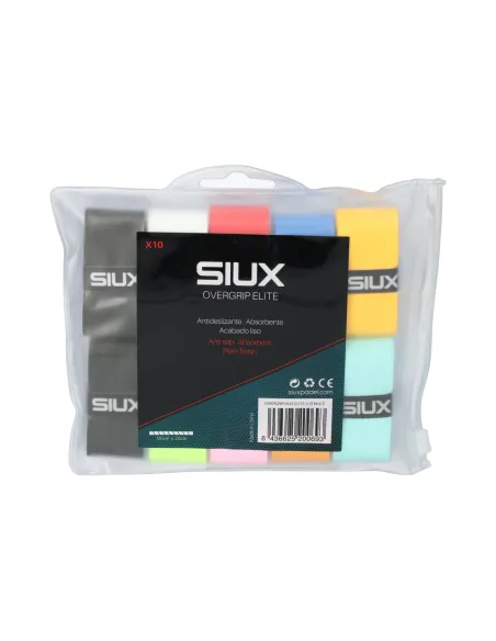 10 Stk. Overgrip Siux Elite Mehrfarbig | Ofertas De Padel