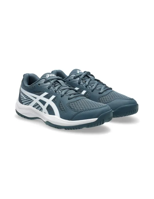 Asics Upcourt 6 Padel Gs Navy Blue Junior 1074A045 | Ofertas de padel