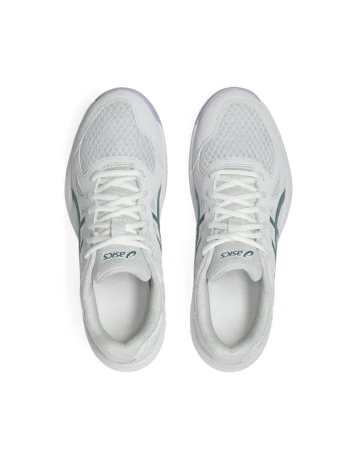 Asics Upcourt 6 Padel Branco Mulher 1072A107 | Ofertas de padel