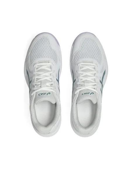 Asics Upcourt 6 Padel Branco Mulher 1072A107 | Ofertas de padel