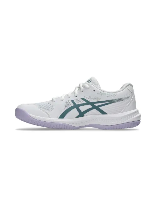 Asics Upcourt 6 Padel Branco Mulher 1072A107 | Ofertas de padel