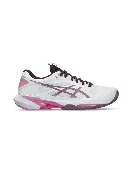 Asics Solution Speed Ff 4 Clay BRANCO/MALVA MULHER 1042A305 | Ofertas de padel