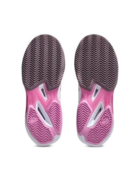 Asics Solution Speed Ff 4 Clay BRANCO/MALVA MULHER 1042A305 | Ofertas de padel