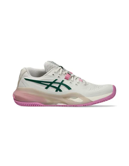 Asics Gel-Resolution X Padel Bianco/Verde/Rosa Donna | Ofertas De Padel