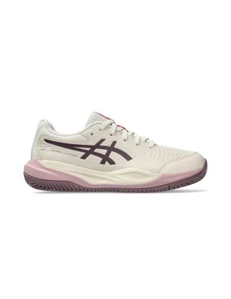 Asics Gel-Resolution Gs Clay Blanc/Lilas Junior | Ofertas De Padel