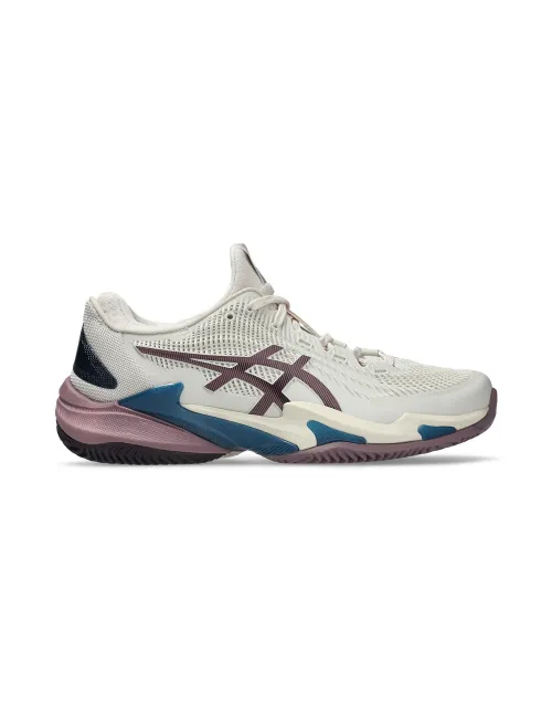 Asics Court Ff 3 Clay Beige/Malve/Blau Damen | Ofertas De Padel