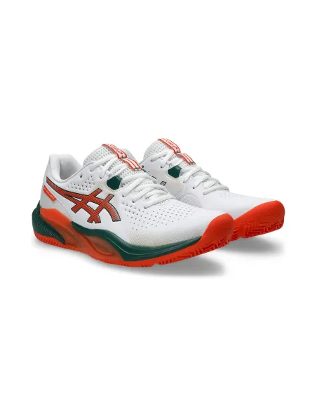 Asics Gel-Challenger 15 Padel Blanco/Verde 1041A511 | Ofertas de pádel