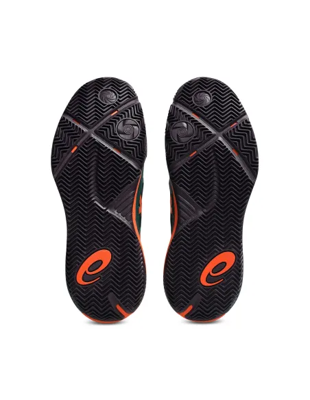 Asics Gel Resolution X Padel Vert/Orange | Ofertas De Padel