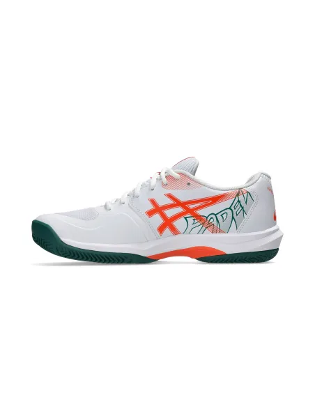 Asics Game Ff Padel Blanco/Verde 1041A493 | Ofertas de pádel