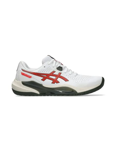 Asics Gel-Challenger 15 White/Red 1041A510 | Ofertas de padel